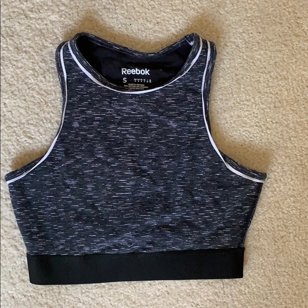 Reebok compression crop top